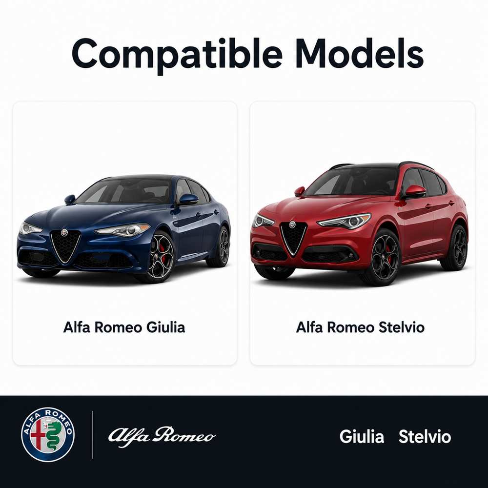 4K Dash Cam for Alfa Romeo,with STARVIS 2 Sensor, WiFi, App, Loop Recording, G-Sensor,  24H Parking Mode