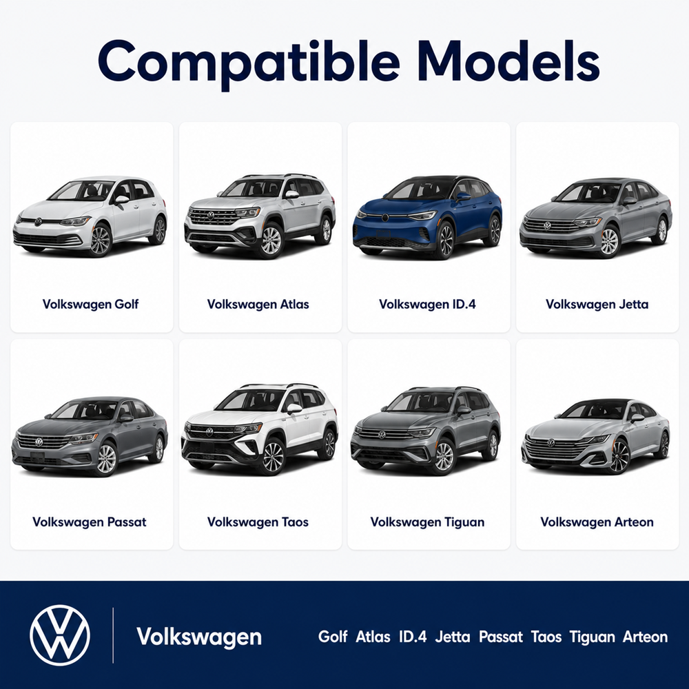 4K Dash Cam for Volkswagen,with STARVIS 2 Sensor, WiFi, App, Loop Recording, G-Sensor,  24H Parking Mode