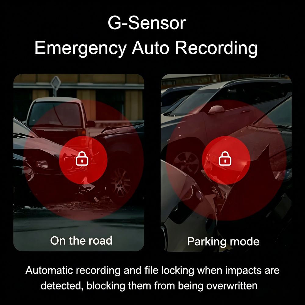 4K Dash Cam for Toyota,with STARVIS 2 Sensor, WiFi, App, Loop Recording, G-Sensor,  24H Parking Mode