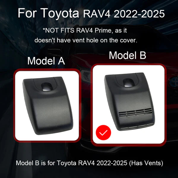 Toyota Camry 4K Dash Cam (2021-2026) | OEM Style Dual Channel